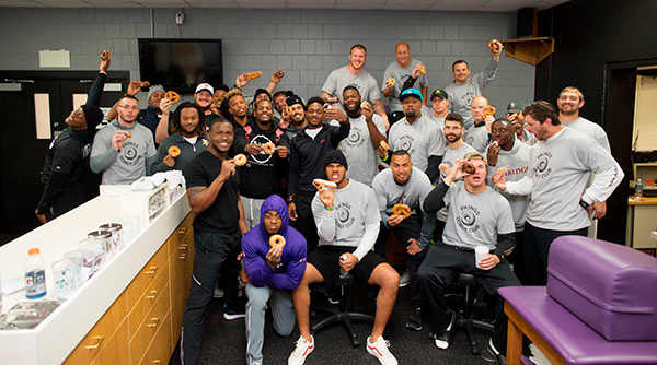 minnesota vikings donut club